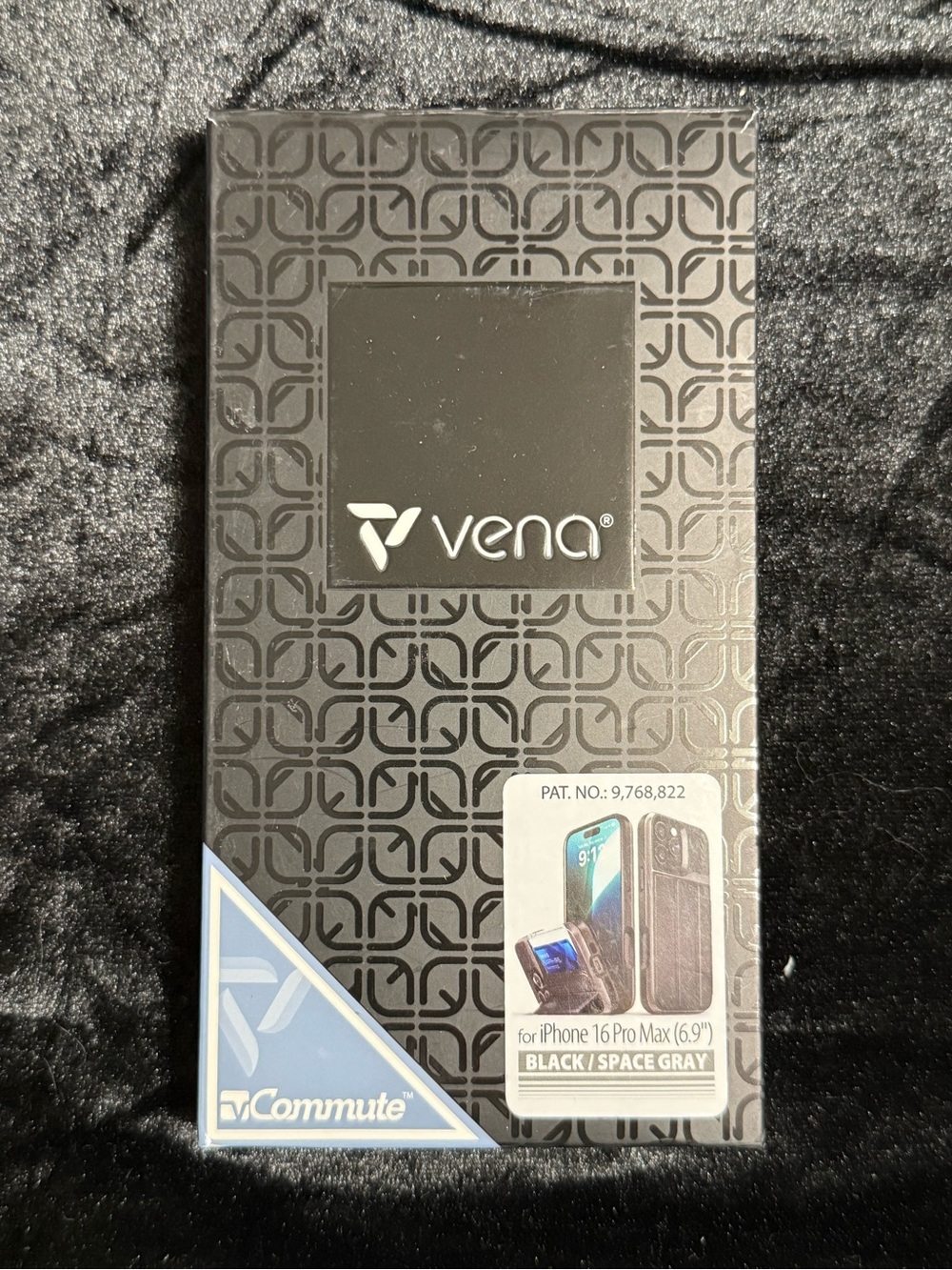 Vena Commute wallet cell phone case with built-in stand for I-Phone 16 Pro Max
